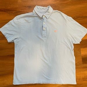 Southern Tide Light Blue Mens Polo